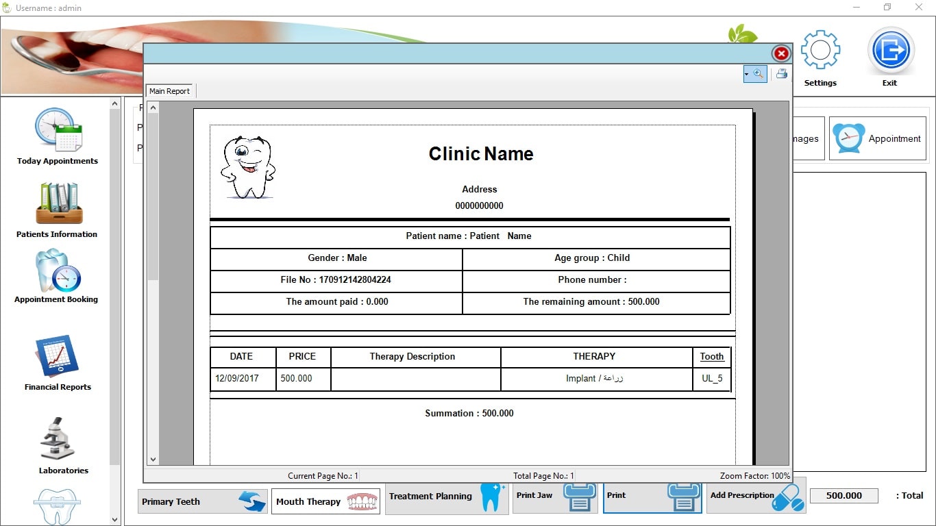 Dental Clinic